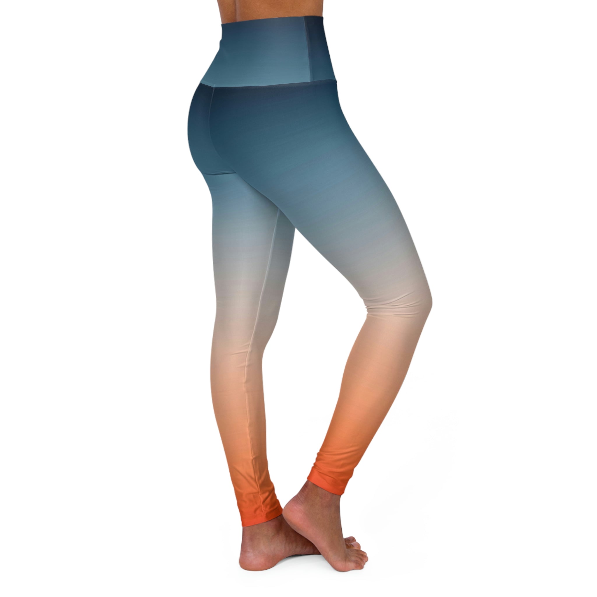 SHE REBEL - Two Tone Ombre Yoga Leggings